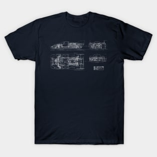 Porsche 917 Blueprint T-Shirt